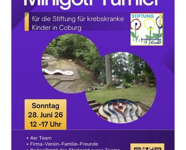 Benefiz Minigolf Turnier 2026 der TV 1848 Coburg